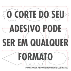 Adesivo com Tamanho e Quantidade Personalizados - Compras somente pelo WattsApp  54 99262 4843 